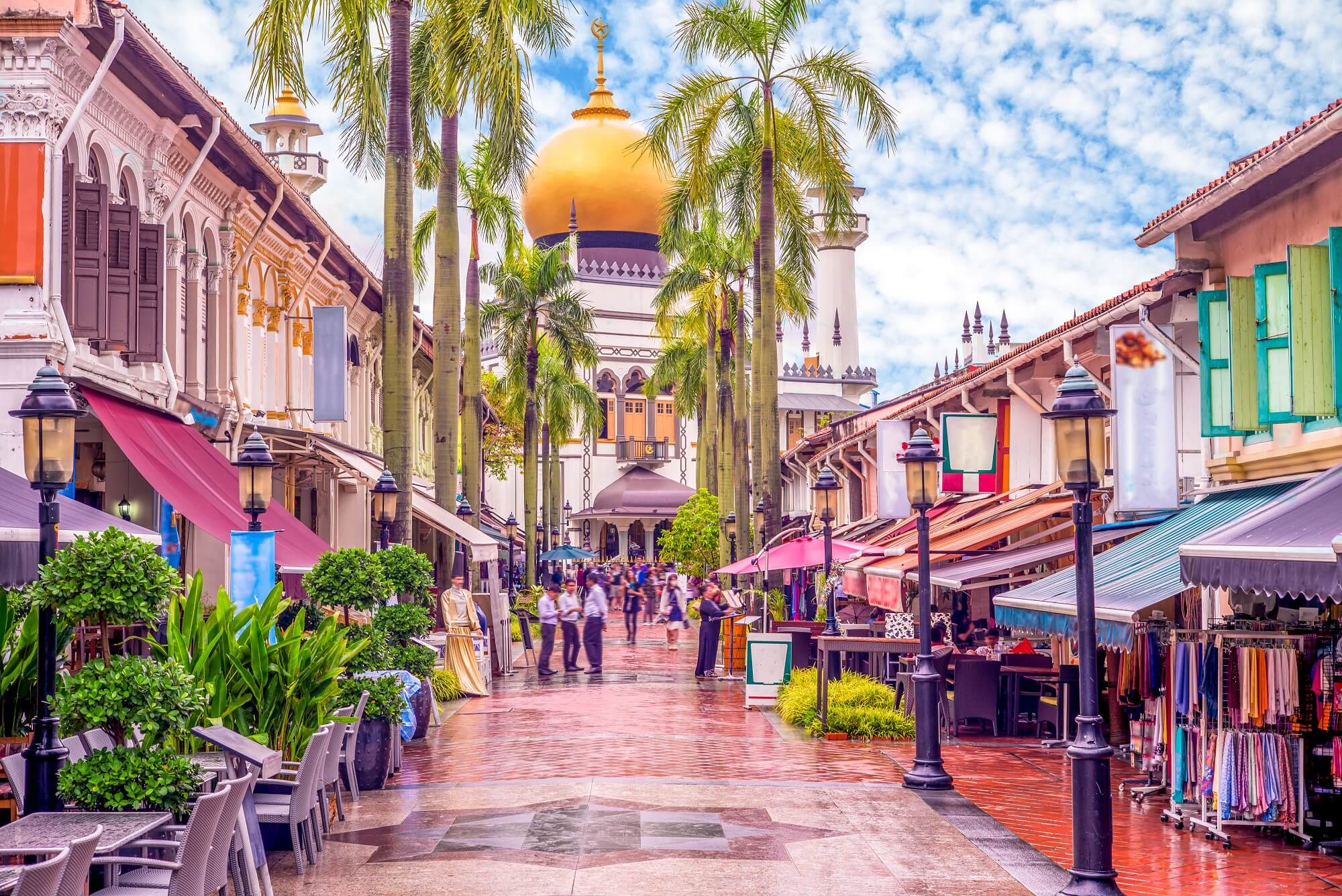 street view of singapore with Masjid Sultan - Cendyn