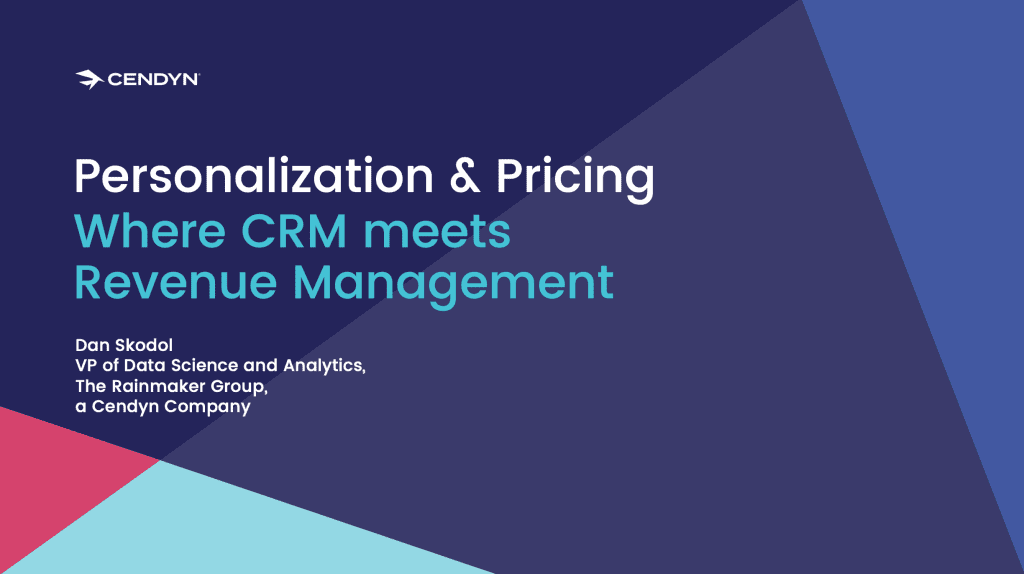 Personalization & Pricing: Where CRM Meets Revenue Management