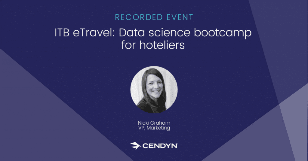 ITB eTravel: Data science bootcamp for hoteliers